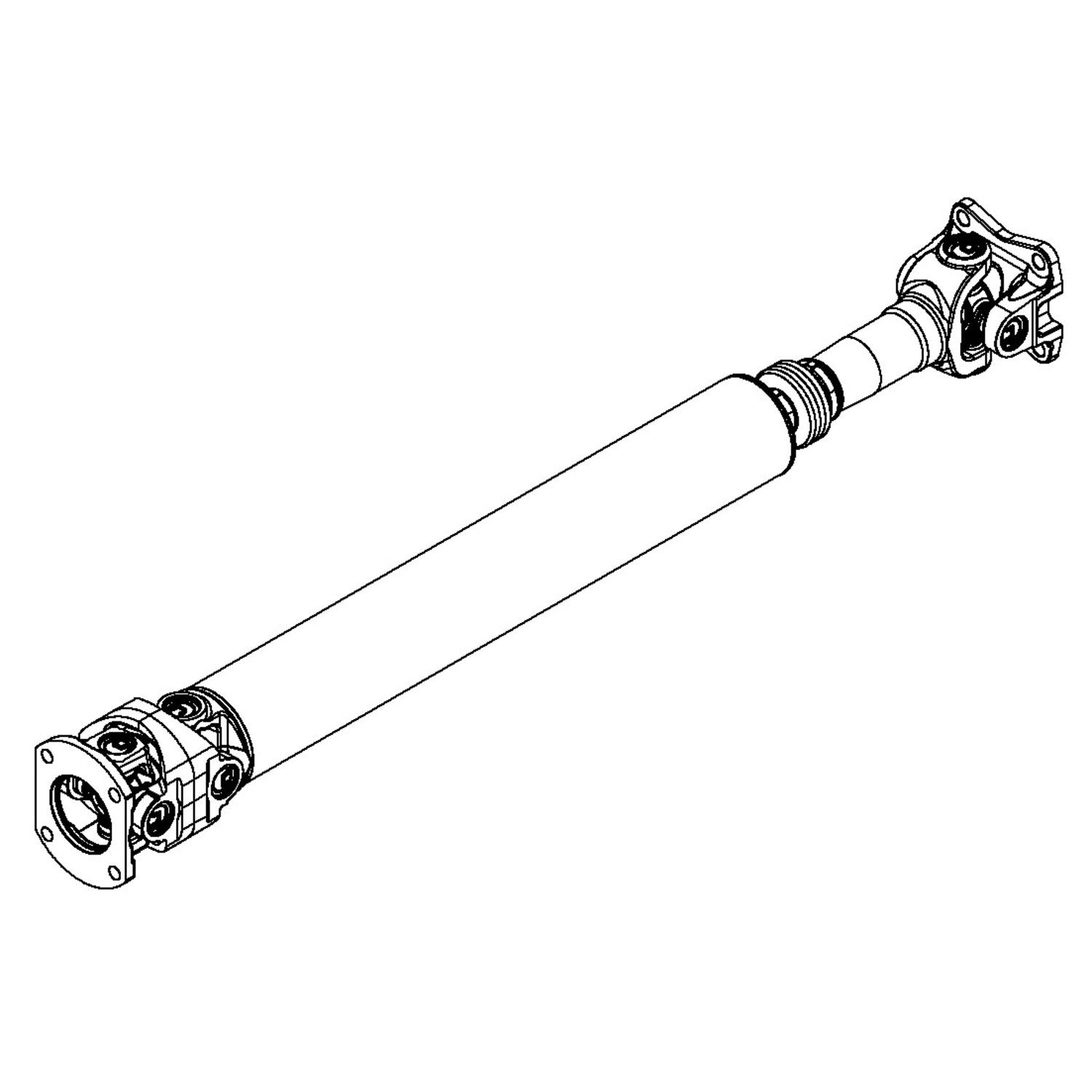 2005 Ford Excursion Super Duty Drive Shaft Assembly