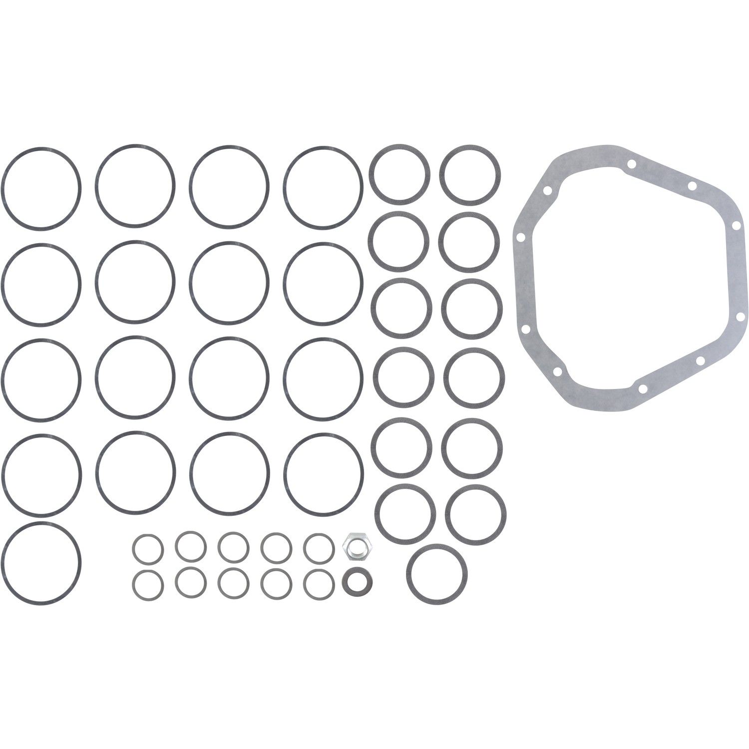 1999, 1998, 1997 GMC P3500 Differential and Pinion Shim Kit