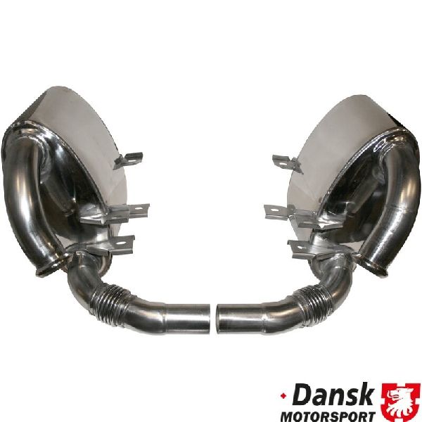 1999-2005 Porsche 911 Exhaust Muffler - Left or Right (Danske)