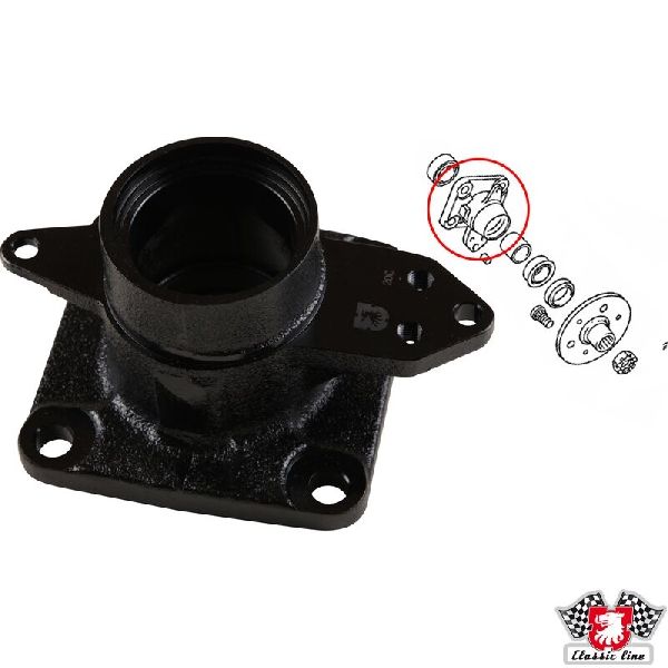 1979-1992 Volkswagen Transporter Wheel Bearing Retainer - Rear Left or Rear Right (Danske)