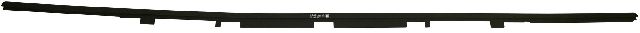 1974-1989 Porsche 911 Bumper Seal - Rear or Rear Center (Danske)