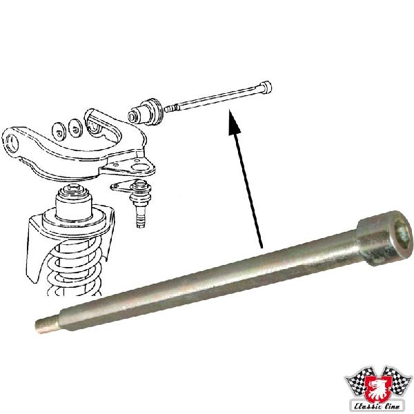 1979-1992 Volkswagen Transporter Suspension Control Arm Bolt - Front Upper (Danske)