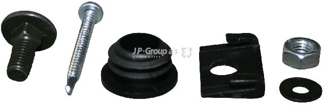 1980-1991 Volkswagen Vanagon Bumper Cover Mounting Kit (Danske)