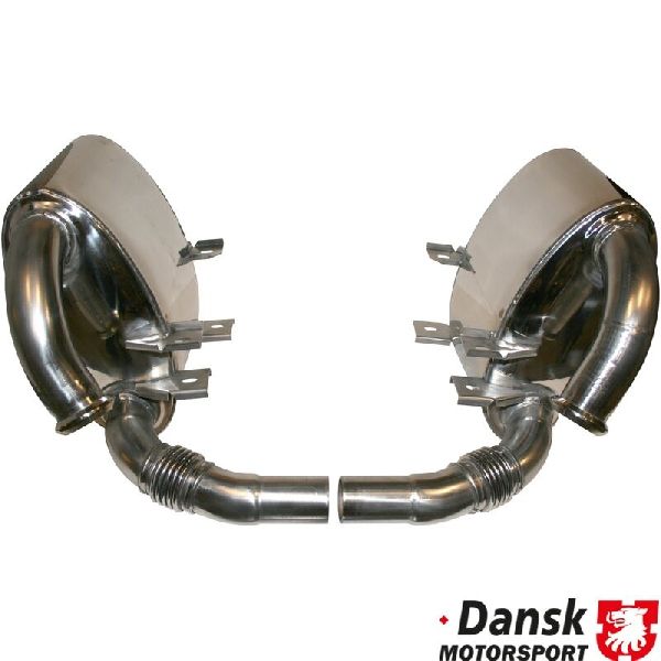 1999-2005 Porsche 911 Exhaust Muffler - Left or Right (Danske)