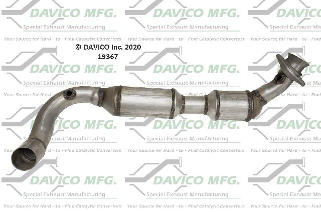 1997-1998 Ford Expedition Catalytic Converter - Left (Davico Converters)