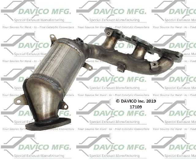 2004-2007 Toyota Highlander Catalytic Converter - Front Right (Davico Converters)