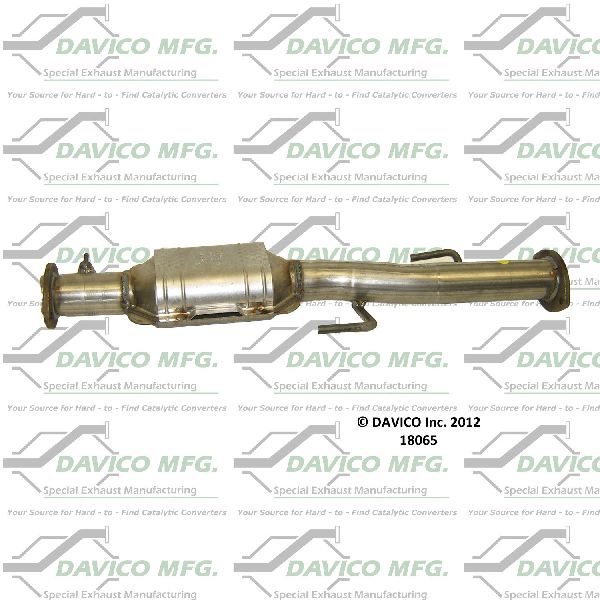 1999-2002 Toyota 4Runner Catalytic Converter - Rear (Davico Converters)