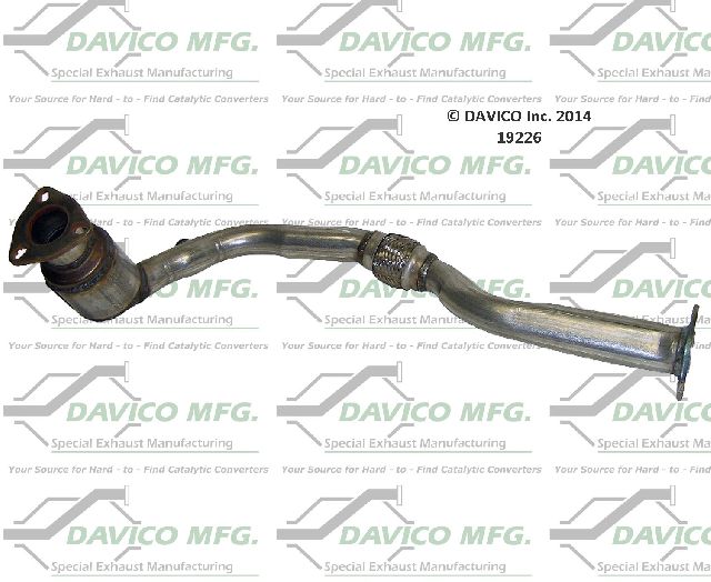 2002-2003 Saturn Vue Catalytic Converter - Front (Davico Converters)
