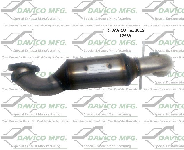 2009-2015 Mini Cooper Catalytic Converter - Front (Davico Converters)