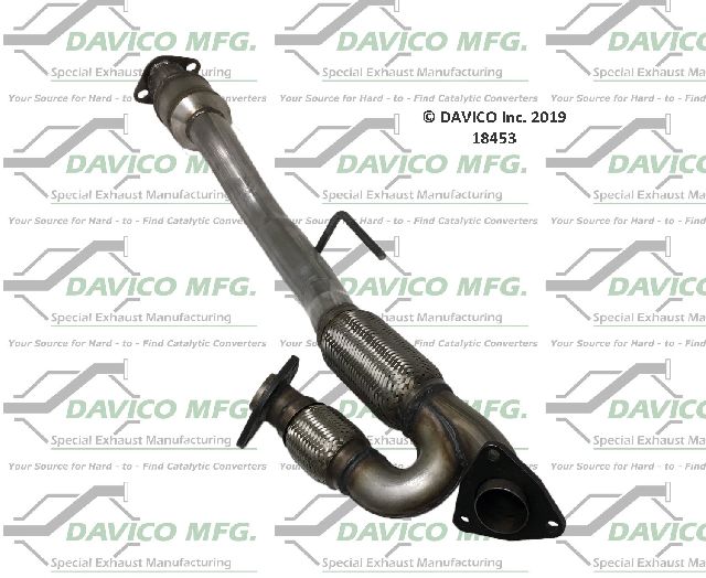 2007-2008 Nissan Altima Catalytic Converter - Rear (Davico Converters)
