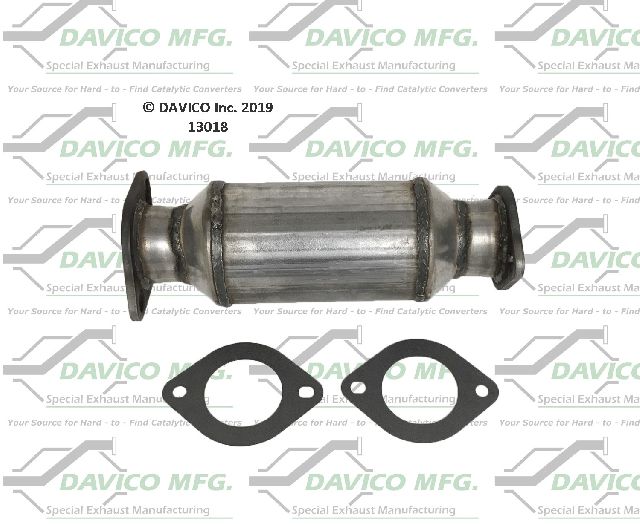1995-1999 Nissan Sentra Catalytic Converter - Rear (Davico Converters)