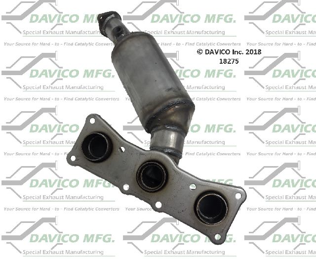 2007-2010 BMW X5 Catalytic Converter - Rear (Davico Converters)