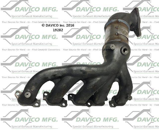2007-2012 GMC Canyon Catalytic Converter - Front (Davico Converters)