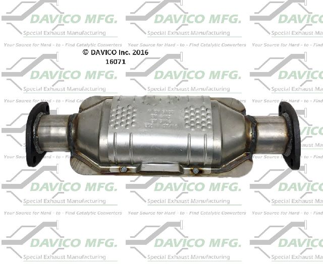 1988-1995 Toyota 4Runner Catalytic Converter - Rear (Davico Converters)