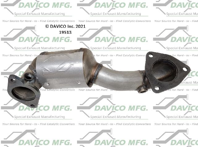 2013-2019 Ford Explorer Catalytic Converter - Right (Davico Converters)