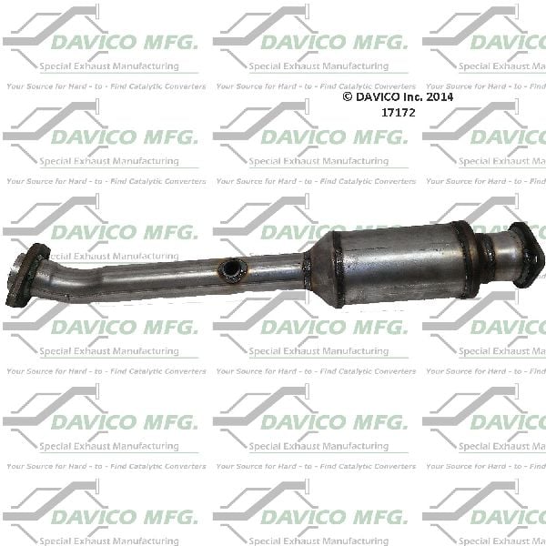 2005-2015 Nissan Xterra Catalytic Converter - Rear Right (Davico Converters)