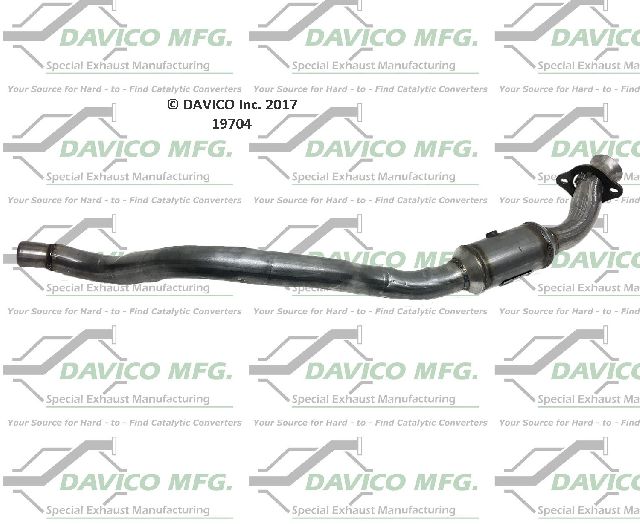 2011-2014 Chrysler 300 Catalytic Converter - Right (Davico Converters)