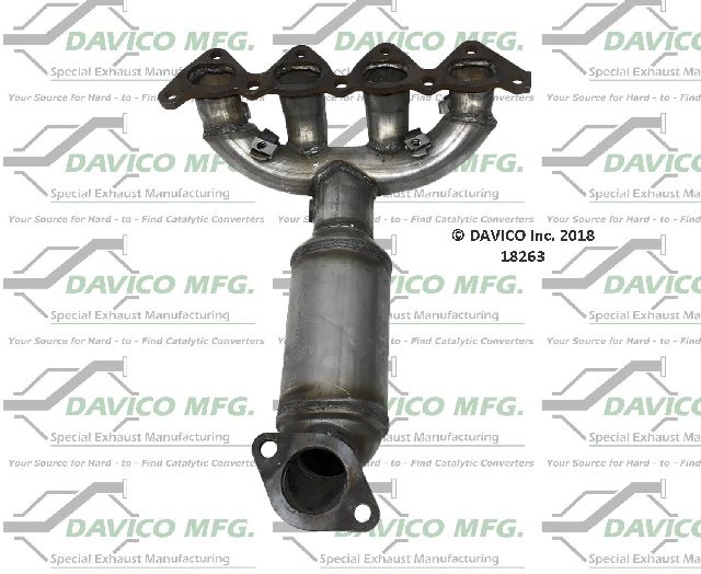 1998-2003 Hyundai Elantra Catalytic Converter - Front (Davico Converters)