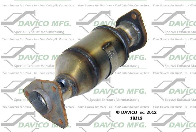 2009-2012 Suzuki Equator Catalytic Converter - Front Right (Davico Converters)