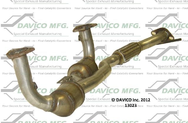 1995-1999 Nissan Maxima Catalytic Converter - Front (Davico Converters)