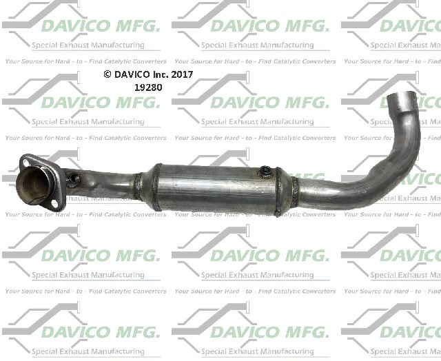 2005-2006 Ford Expedition Catalytic Converter - Left (Davico Converters)