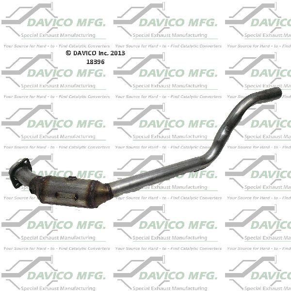 2003-2008 Jaguar S-Type Catalytic Converter - Right (Davico Converters)