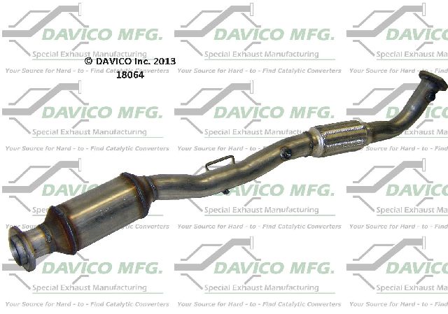 2002-2005 Toyota Solara Catalytic Converter - Rear (Davico Converters)