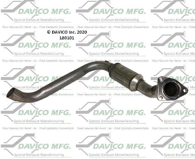2002-2005 Cadillac Escalade Catalytic Converter - Front Left (Davico Converters)