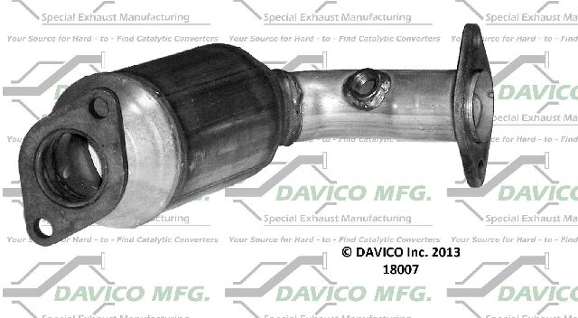 1997-2002 Mitsubishi Mirage Catalytic Converter - Front (Davico Converters)