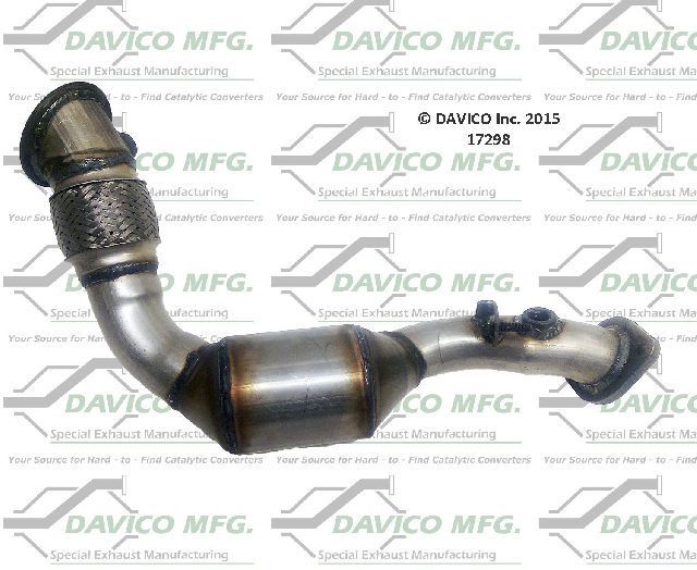 2007-2010 BMW 335i Catalytic Converter - Front (Davico Converters)