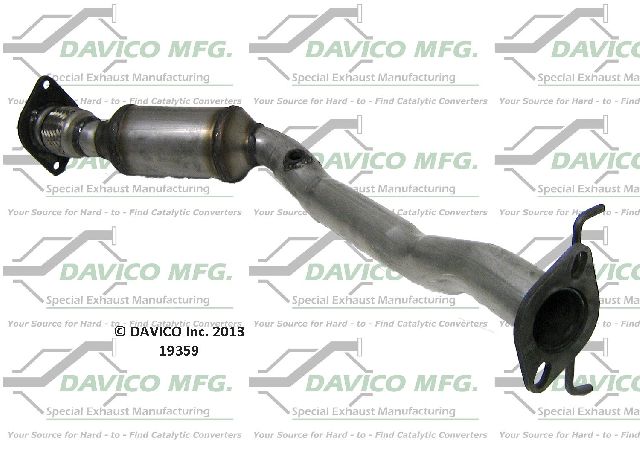 2004-2008 Pontiac Grand Prix Catalytic Converter - Center (Davico Converters)