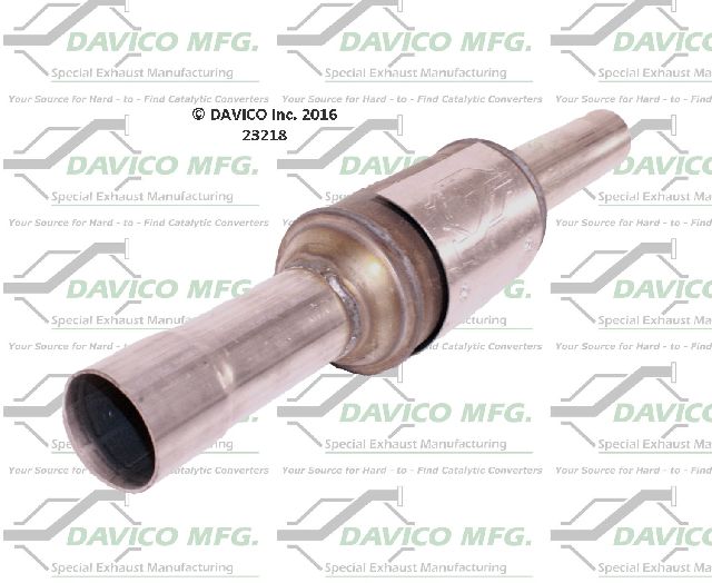 1993-1995 Jeep Cherokee Catalytic Converter - Center (Davico Converters)