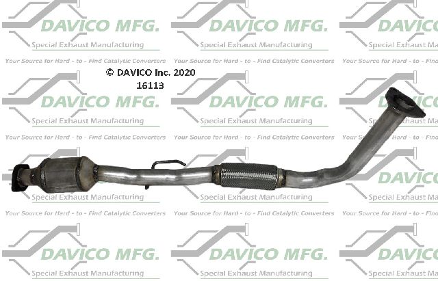 1992-1996 Toyota Camry Catalytic Converter - Rear (Davico Converters)