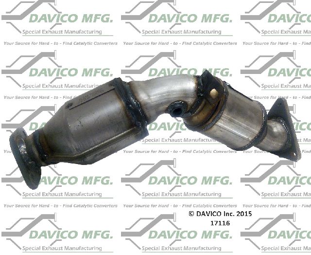 2008-2012 INFINITI EX35 Catalytic Converter - Right (Davico Converters)