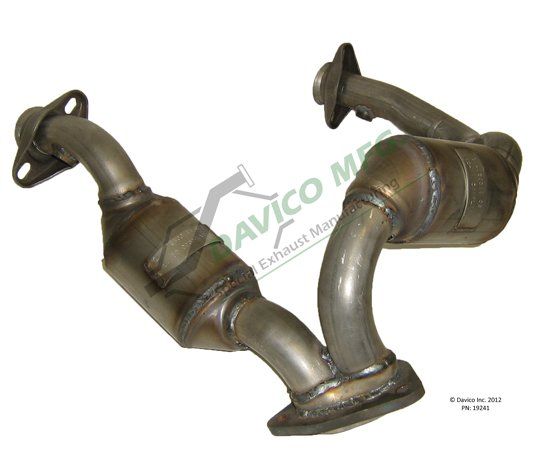 1998-2000 Mazda B4000 Catalytic Converter - Front (Davico Converters)