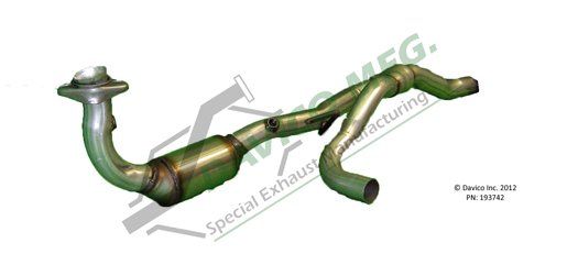 2007-2012 Dodge Nitro Catalytic Converter - Front Right (Davico Converters)