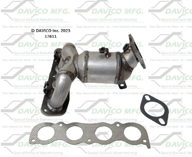 2019-2021 Hyundai Tucson Catalytic Converter - Front (Davico Converters)