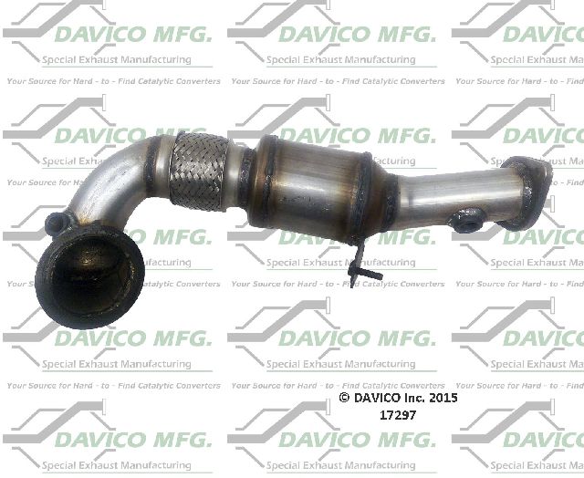 2008-2010 BMW 535i Catalytic Converter - Rear (Davico Converters)