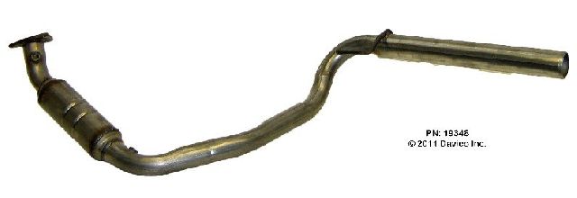 2006-2010 Chevrolet Express 2500 Catalytic Converter - Left (Davico Converters)