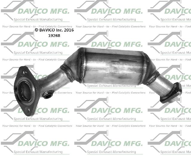 2004-2007 Cadillac CTS Catalytic Converter - Front Right (Davico Converters)