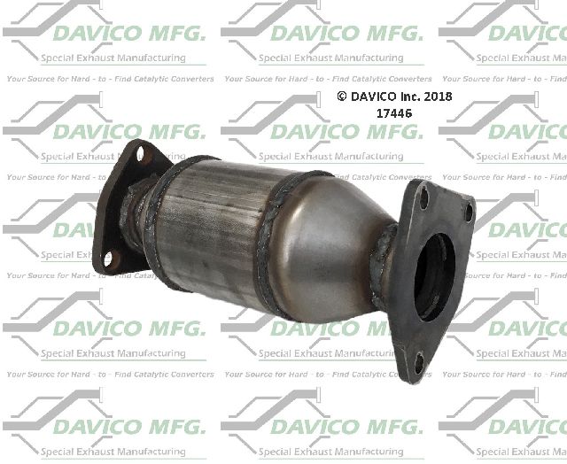 2009-2014 Acura TSX Catalytic Converter - Rear (Davico Converters)