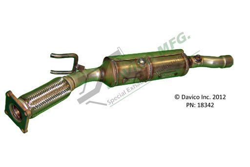 2006-2010 Volkswagen Beetle Catalytic Converter - Front (Davico Converters)