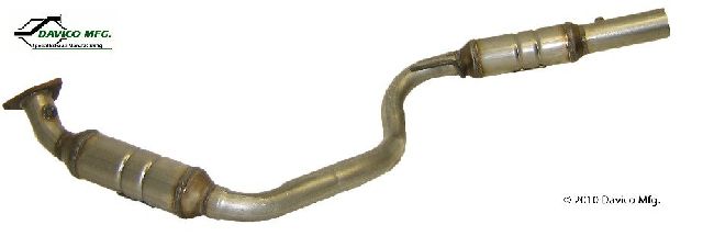 2003-2007 GMC Savana 2500 Catalytic Converter - Left (Davico Converters)