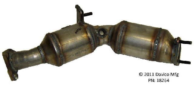 2003-2008 INFINITI FX35 Catalytic Converter - Left (Davico Converters)