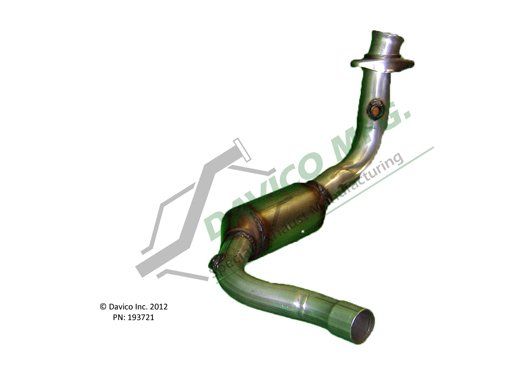 2005-2007 Jeep Liberty Catalytic Converter - Front Left (Davico Converters)