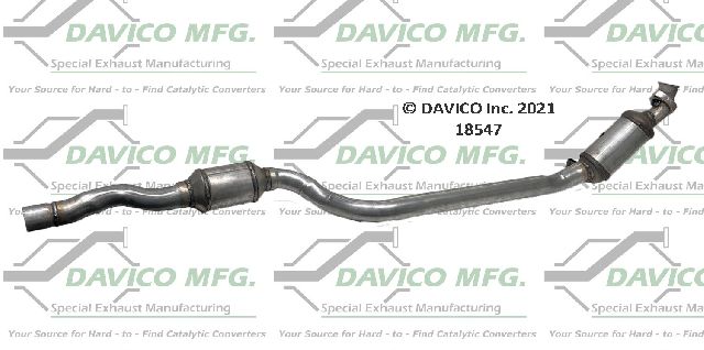 2008-2011 Mercedes-Benz C300 Catalytic Converter - Right (Davico Converters)
