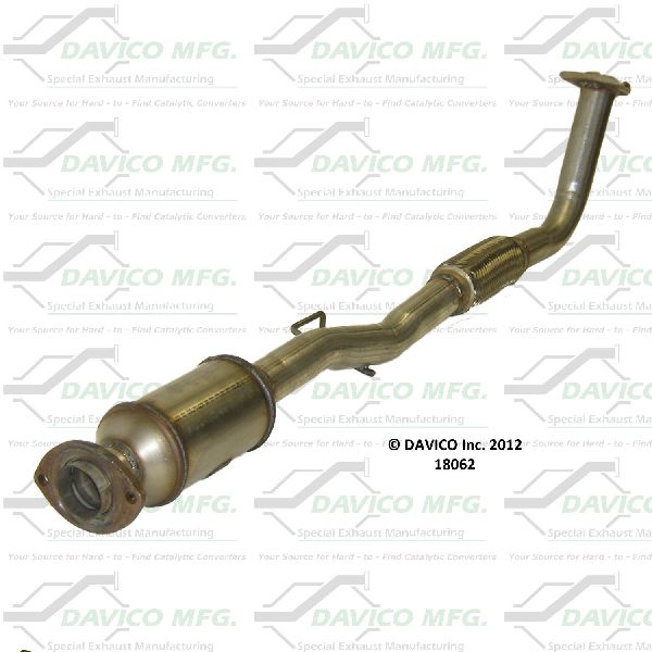 1999-2001 Toyota Solara Catalytic Converter - Rear (Davico Converters)