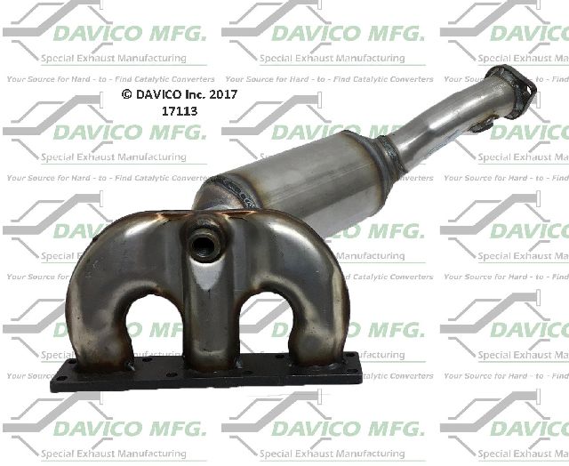 2004-2005 BMW 525i Catalytic Converter - Rear (Davico Converters)