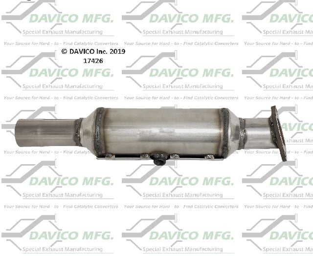 2011-2013 Kia Optima Catalytic Converter - Rear (Davico Converters)
