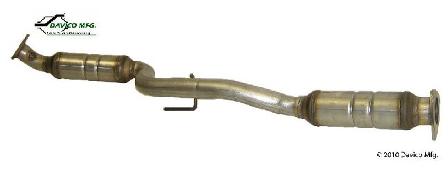 2003-2007 Chevrolet Express 2500 Catalytic Converter - Right (Davico Converters)